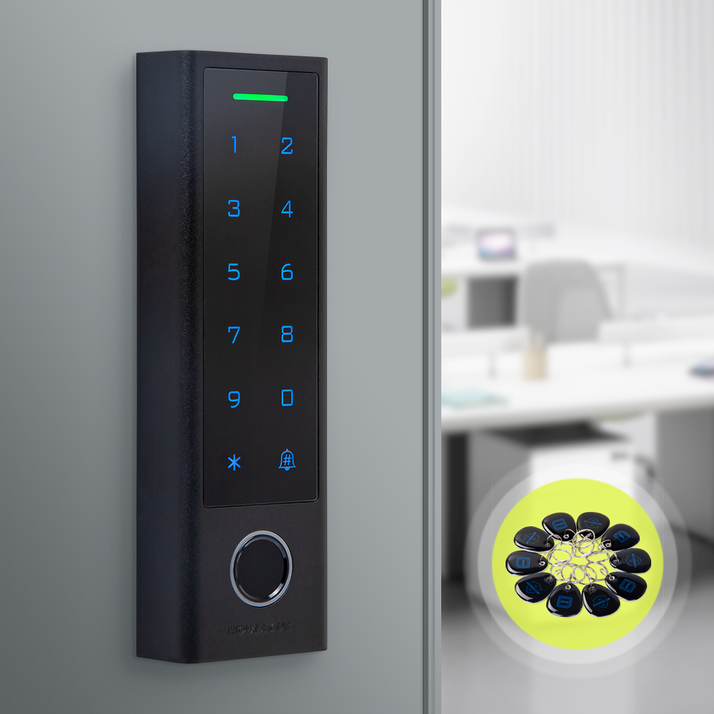 Home Security Key Fob - Wodoodporny kontroler dostępu do drzwi WiFi,