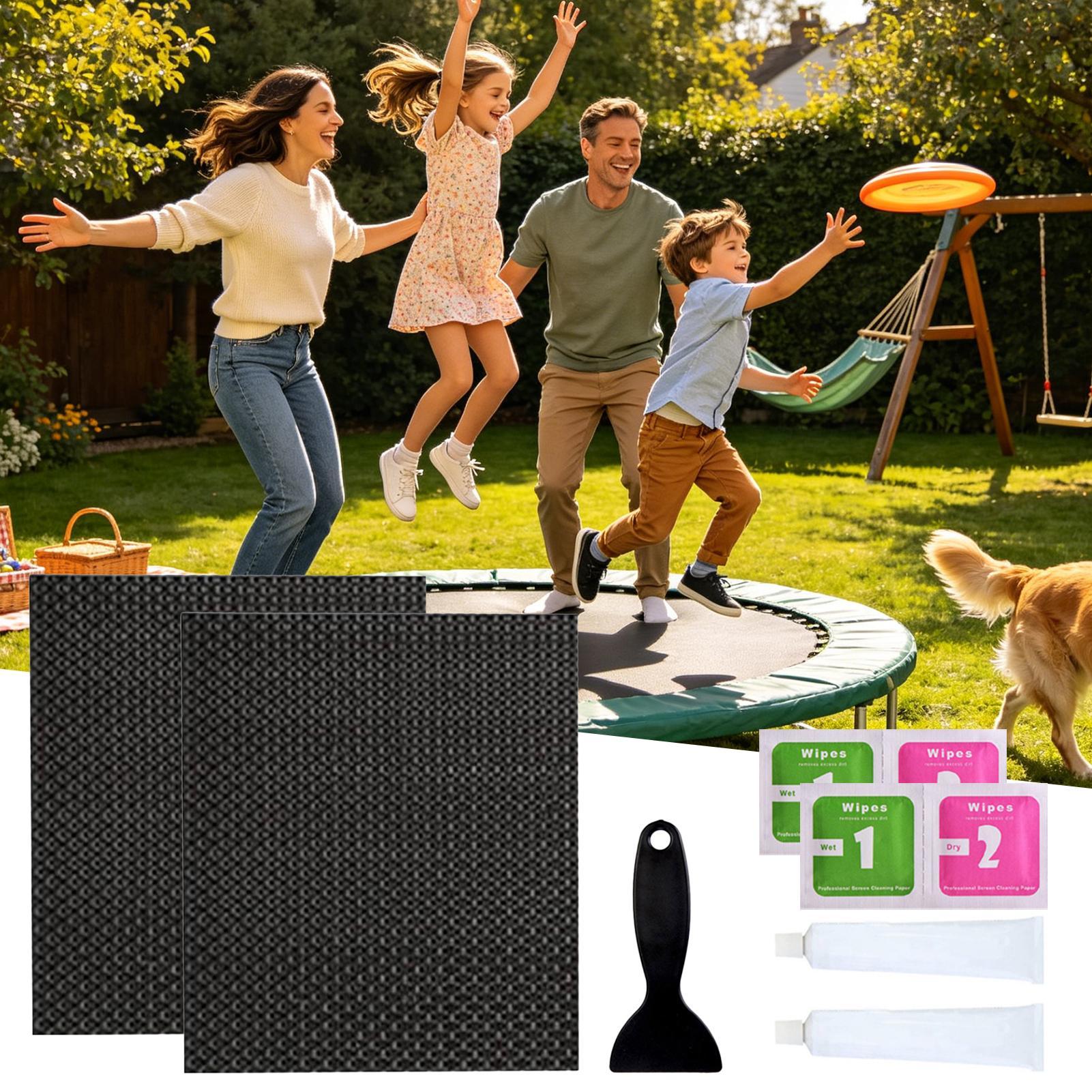 Home Security Training - Mocna łatka do trampoliny, odporna na