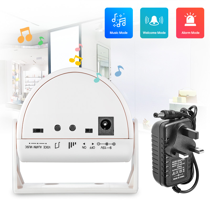 Home Security Options - Bezprzewodowy dzwonek na podczerwień 32 opcje