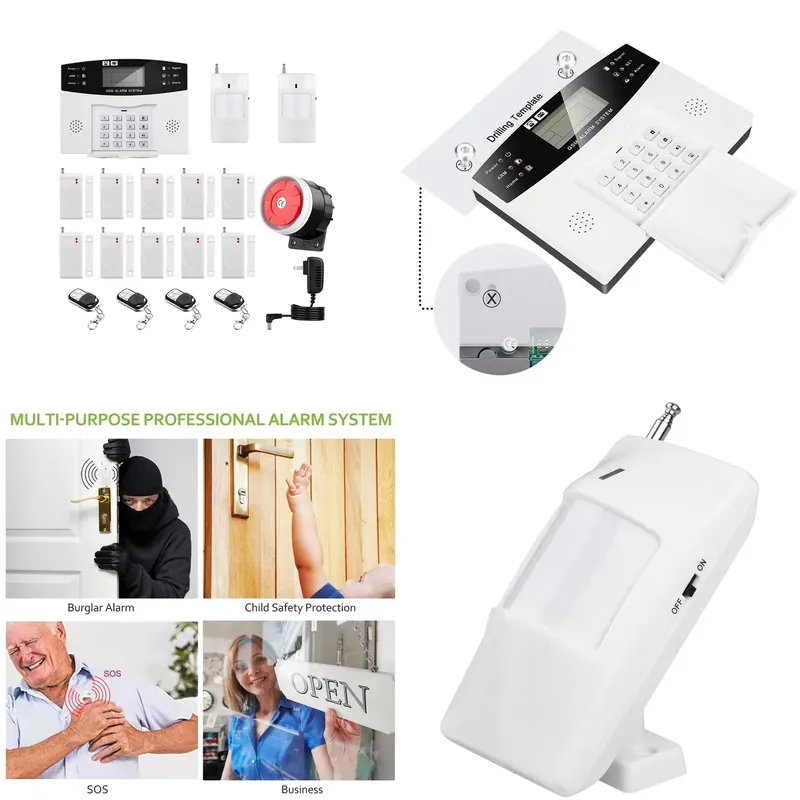 Home Security Kit - Zestaw alarmowy do domu z automatycznym