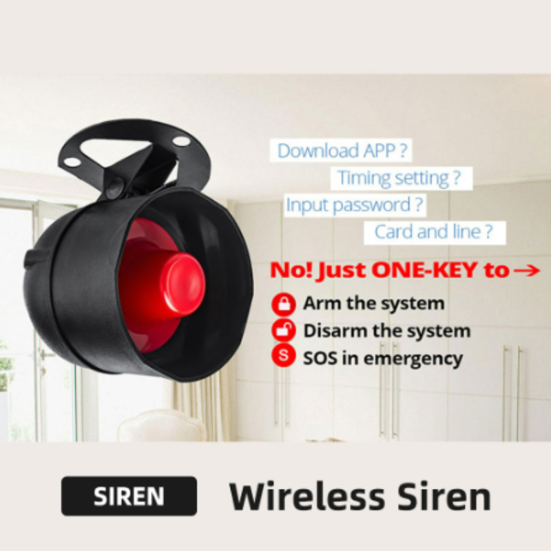 Home Security Siren - Nowa inteligentna syrena alarmowa Tuya WiFi