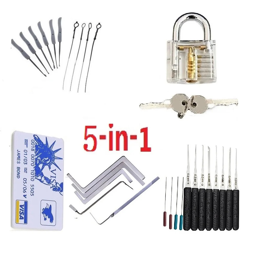 Lock Picking Set - Zestaw narzędzi do wyjmowania uszkodzonych zamków