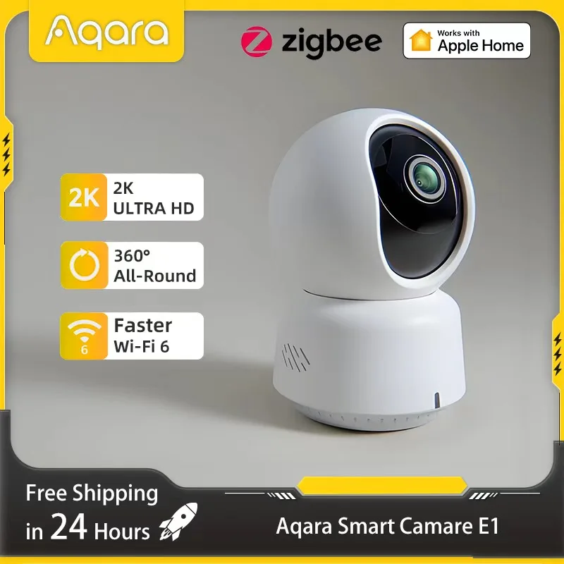 Home Security Diy - Oryginalna inteligentna kamera Aqara E1 2K
