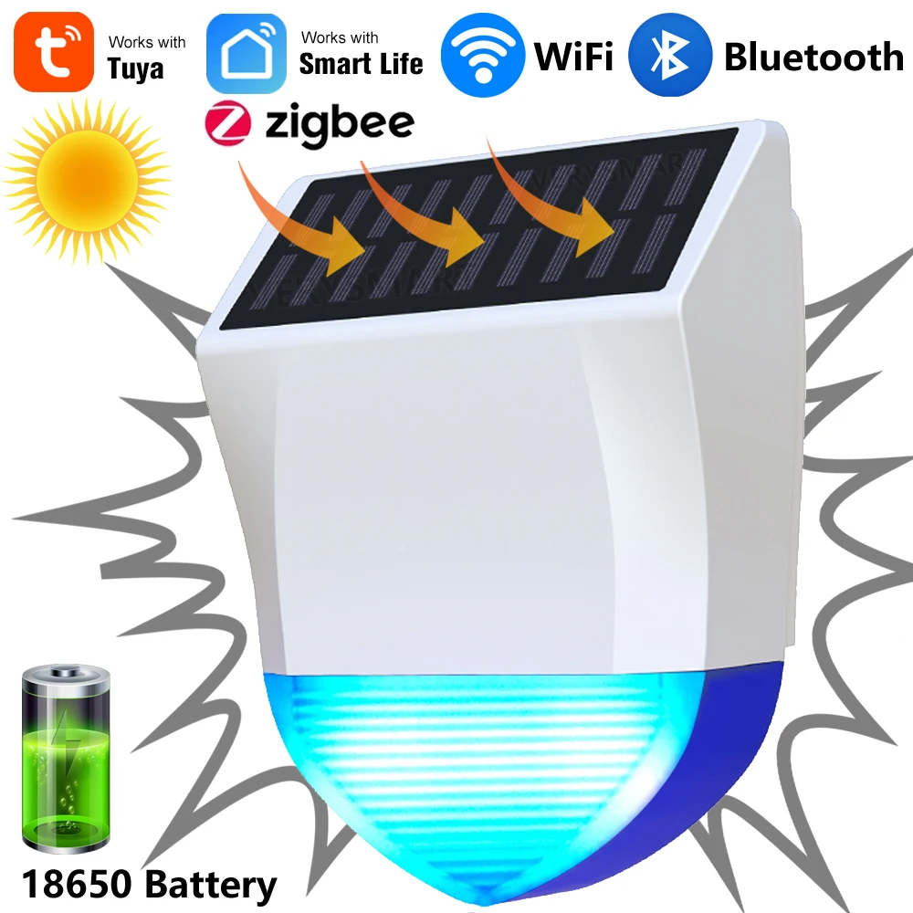 Home Security Siren - Tuya Smart dla syreny alarmowej Zigbee/Wifi