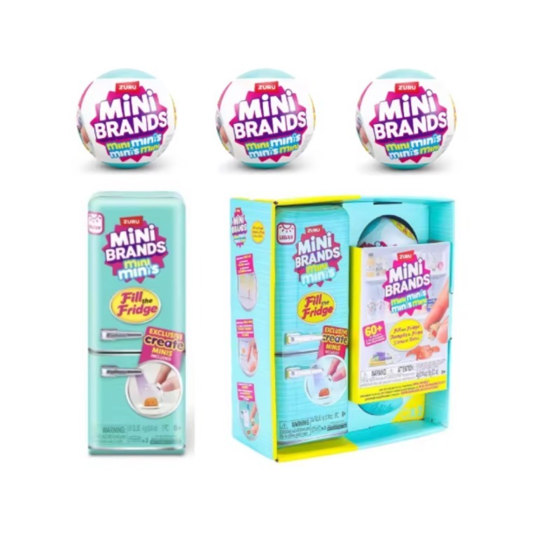 Home Security Kit - ZURU Oryginalny Zestaw Mini Lodówka do