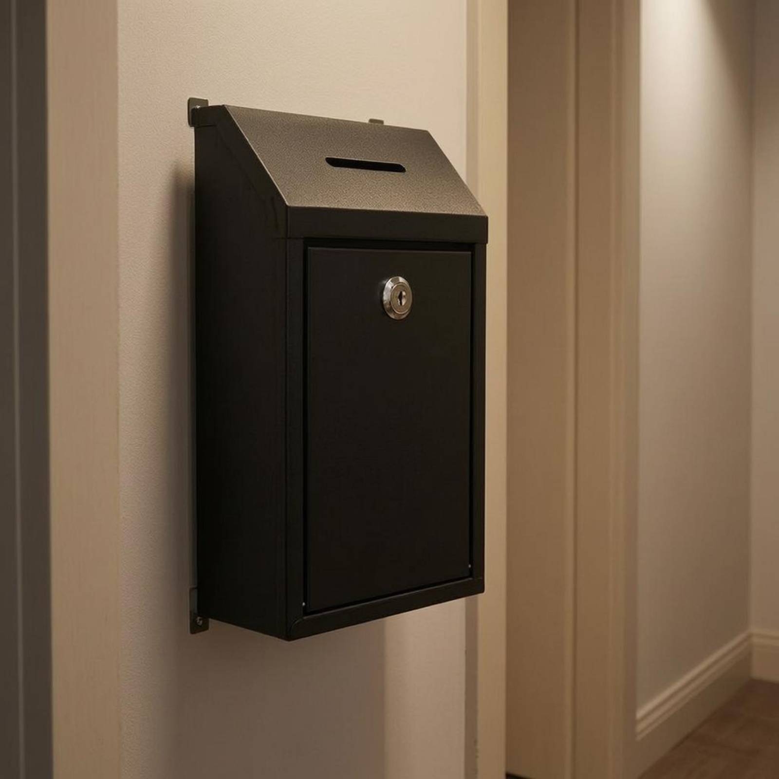 Home Security Service - Skrzynka na listy z ukośnym wiekiem,