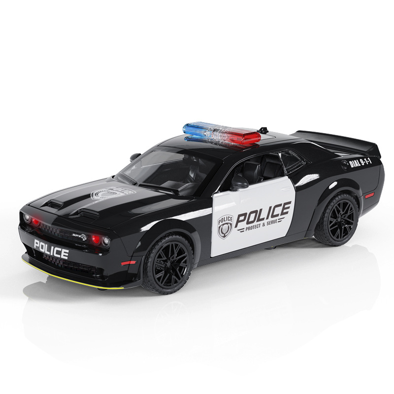 Home Security Police - 1:32 Model Samochodu Policyjnego Hellcat Simulation