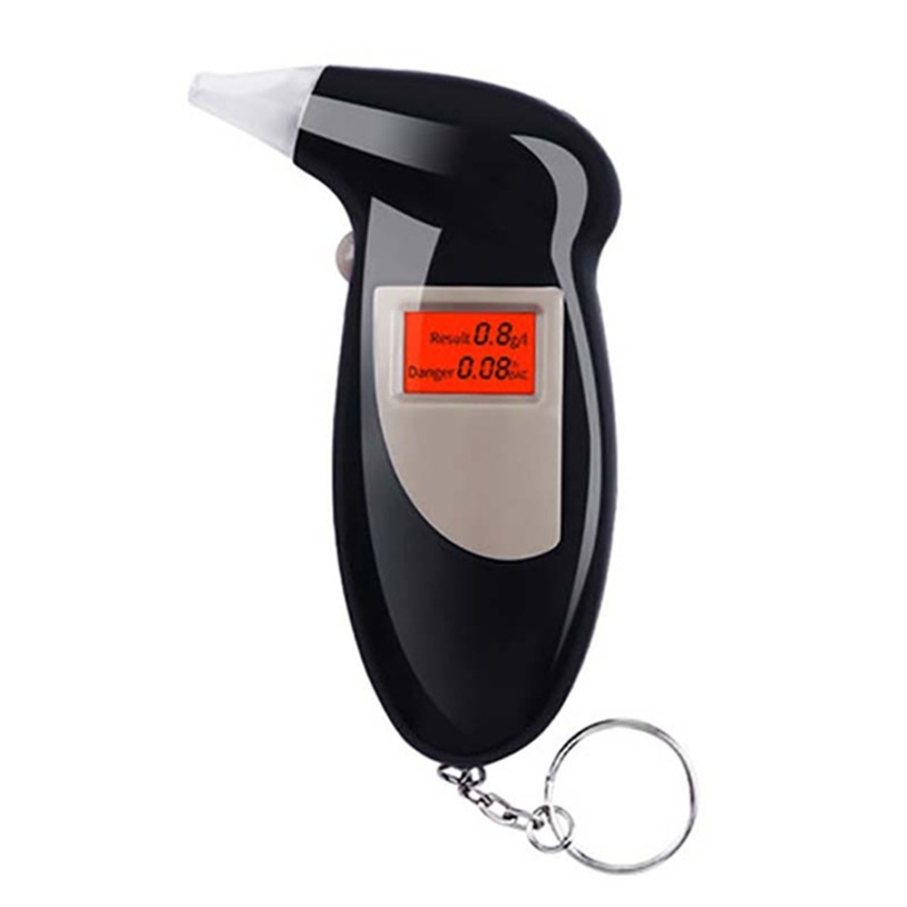 Home Security Police - Przenośny tester alkoholu, cyfrowy detektor alkoholu,