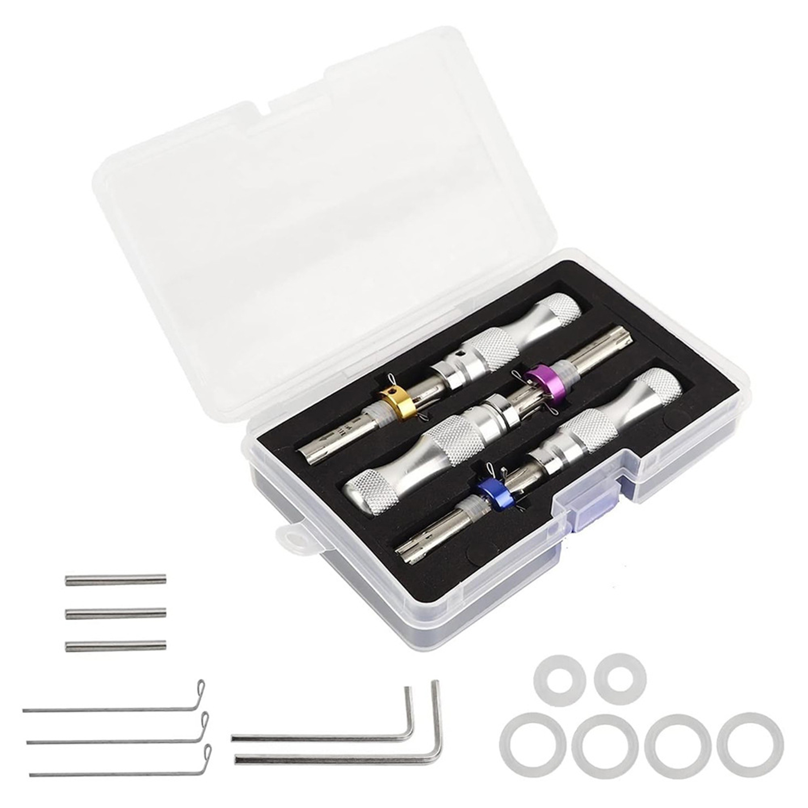 Lock Picking Set - 7-pinowy zestaw narzędzi do wytrychów do