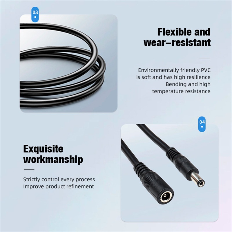 5,5 x 2,1 mm 1 żeński na 2 4 8 – Home Security Blink recenzja i cena