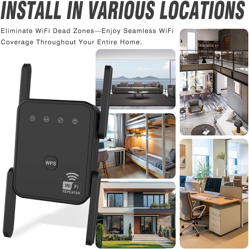 Nowy wzmacniacz WiFi 2026, 300 – Home Security Service recenzja i cena