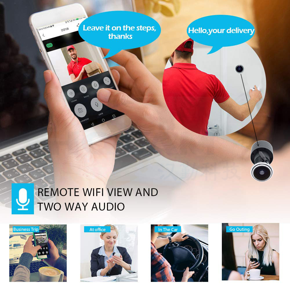 Kamera IP POE do drzwi 5MP Min – Home Security Tech recenzja i cena