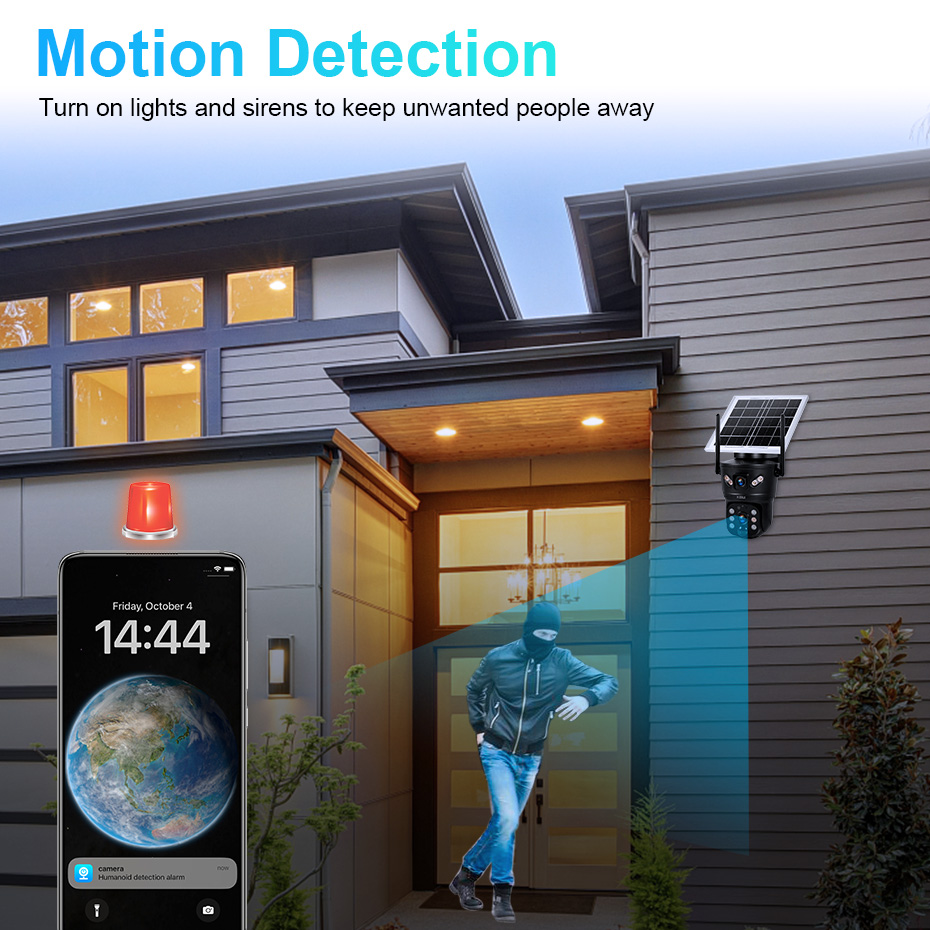 KERUI 6MP 4G SIM WiFi Kamera S – Home Security Diy recenzja i cena