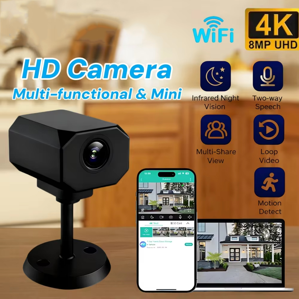 Kamera bezpieczeństwa 4K HD Wi – Home Security Usa recenzja i cena