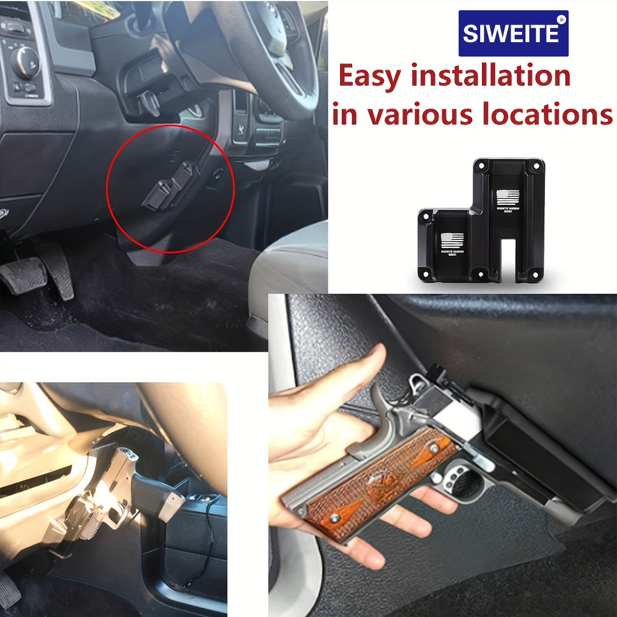Kompatybilny z mocnymi magnety – Home Security Gun recenzja i cena