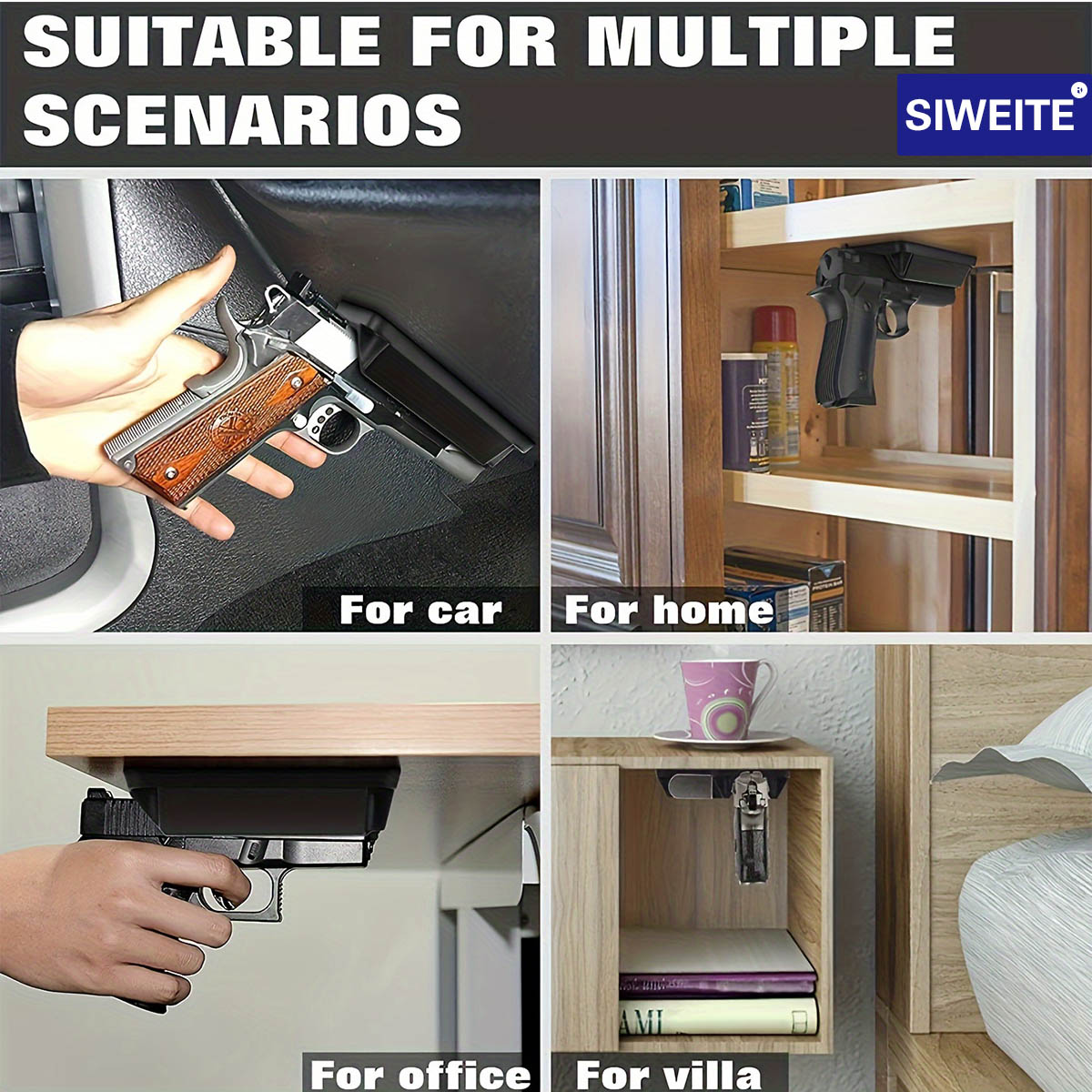 Kompatybilny z mocnymi magnety – Home Security Gun recenzja i cena