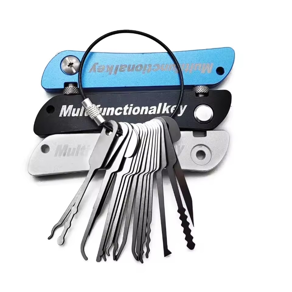 21-częściowy kompaktowy zestaw – Lock Picking Set recenzja i cena