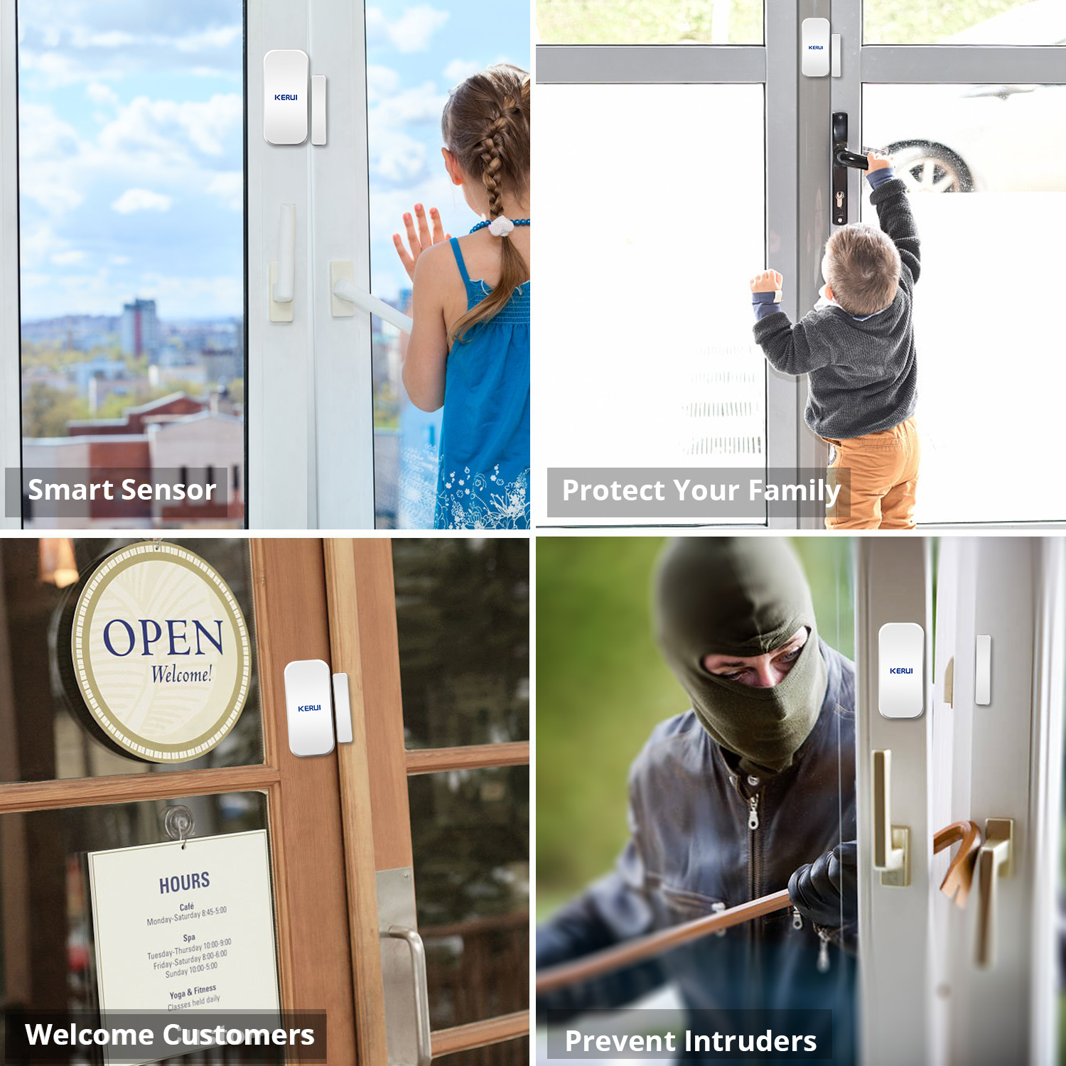 Czujnik magnetyczny bezprzewod – Home Security Kit recenzja i cena