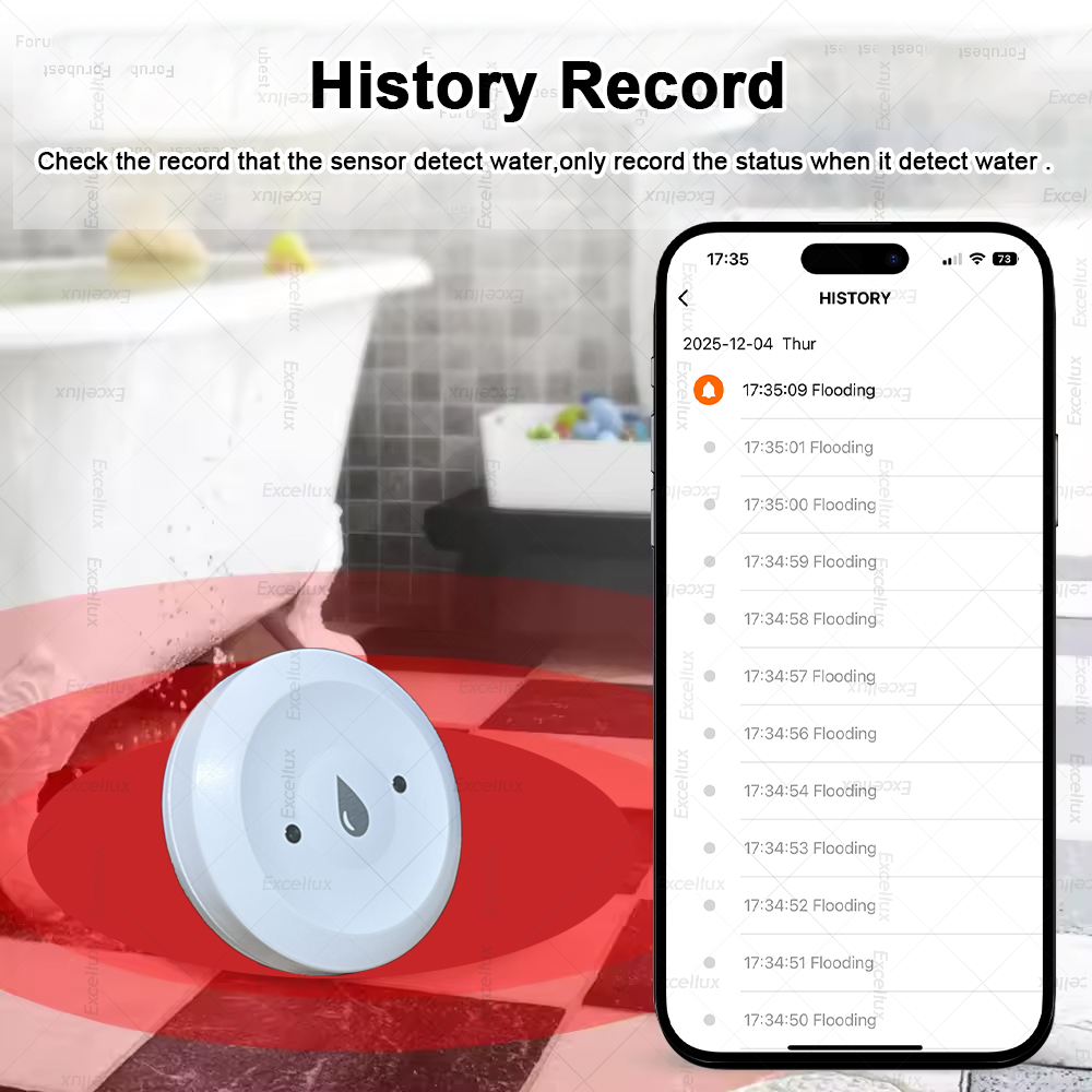 Detektor wody Zigbee czujnik w – Home Security Device recenzja i cena