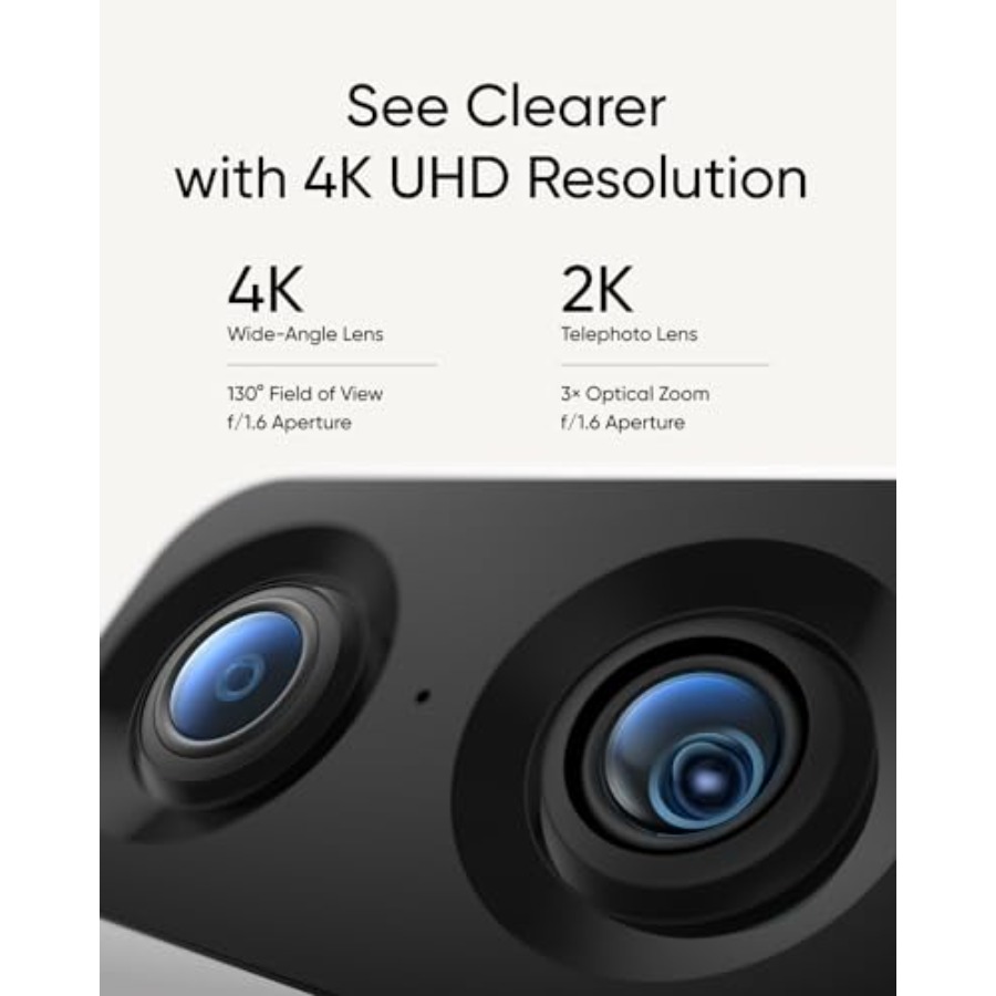 Kamera wewnętrzna 4K S350 do m – Home Security No Subscription recenzja i cena