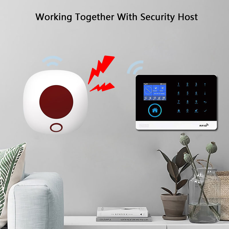 Wewnętrzna syrena bezprzewodow – Home Security Siren recenzja i cena
