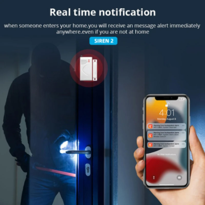 Nowa inteligentna syrena alarm – Home Security Siren recenzja i cena