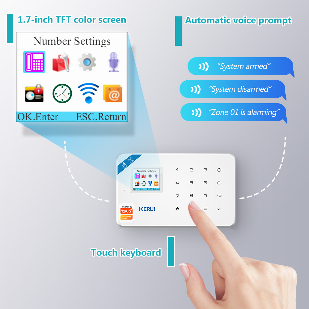 KERUI W181 System alarmowy Sec – Home Security Kamera recenzja i cena