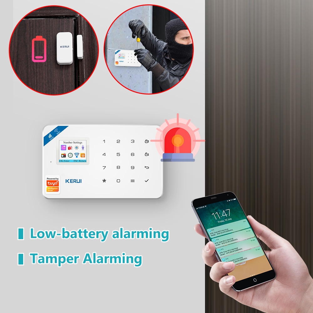 KERUI W181 System alarmowy Sec – Home Security Kamera recenzja i cena