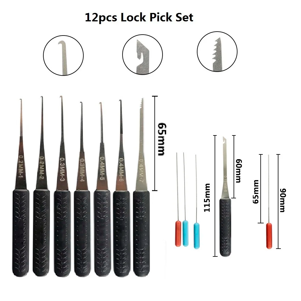Zestaw narzędzi do wyjmowania  – Lock Picking Set recenzja i cena