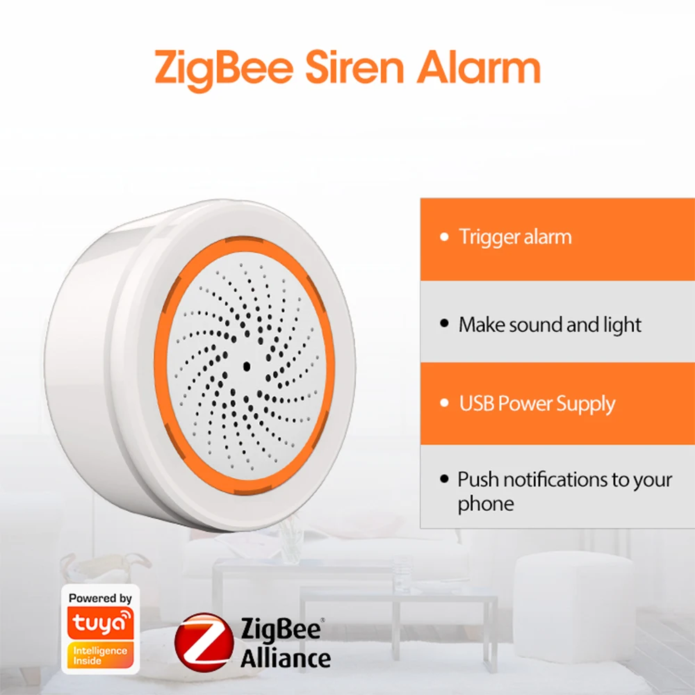 Coolcam Tuya Zigbee Inteligent – Home Security Siren recenzja i cena