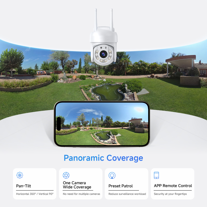 Kamera IP 8MP 4K Speed Dome z  – Home Security Options recenzja i cena