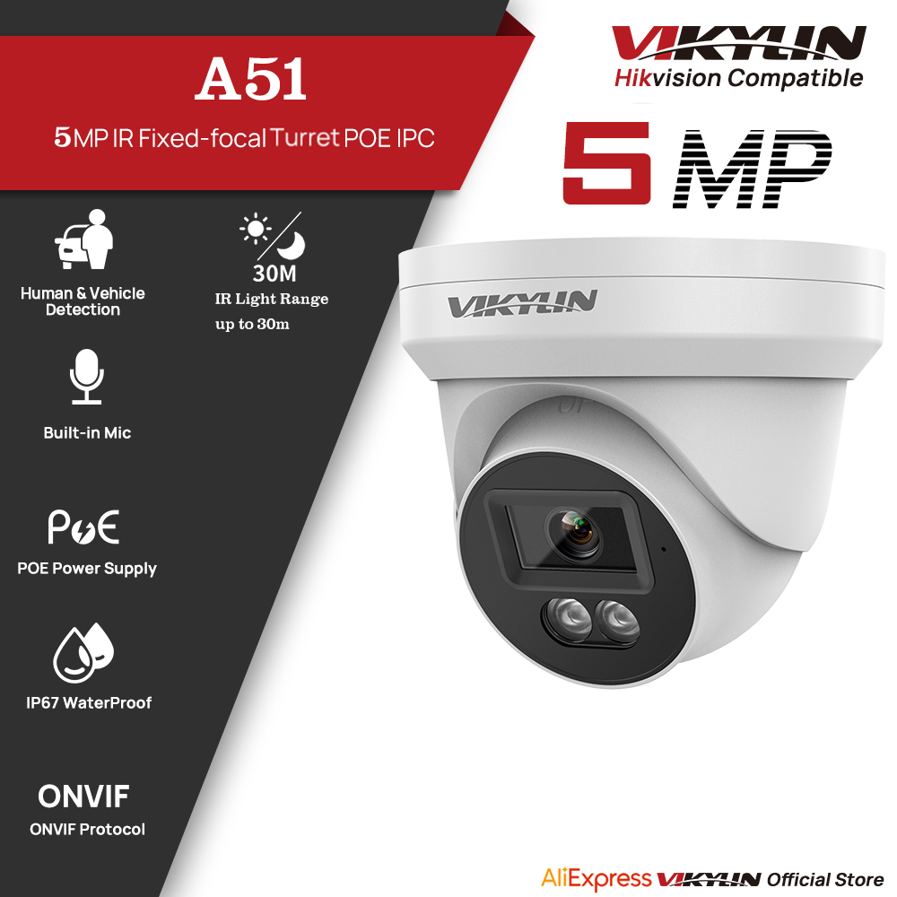 Kamera IP VIKYLIN 5MP z noktow – Home Security Service recenzja i cena