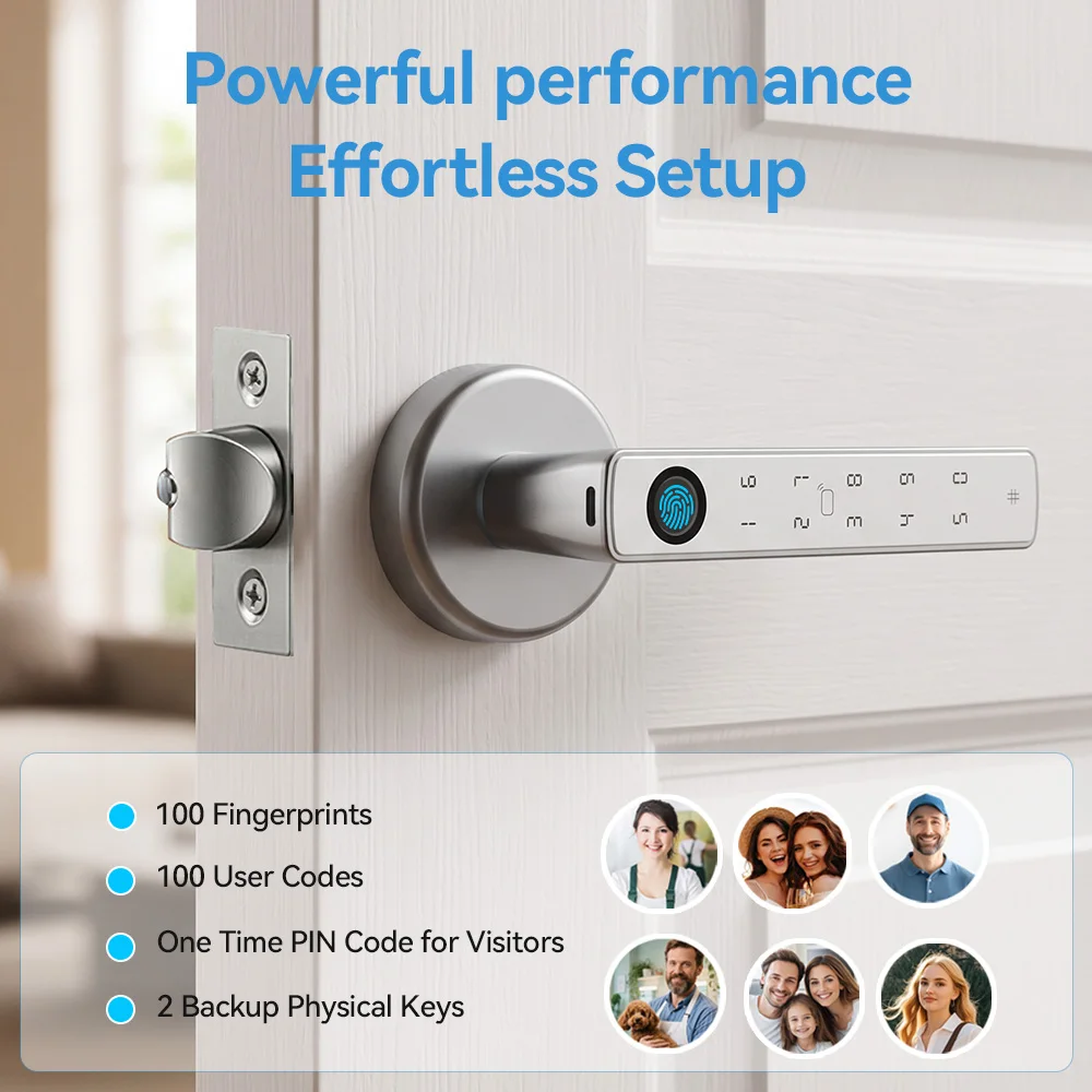 YFK Tuya Zamek do drzwi z czyt – Home Security Options recenzja i cena