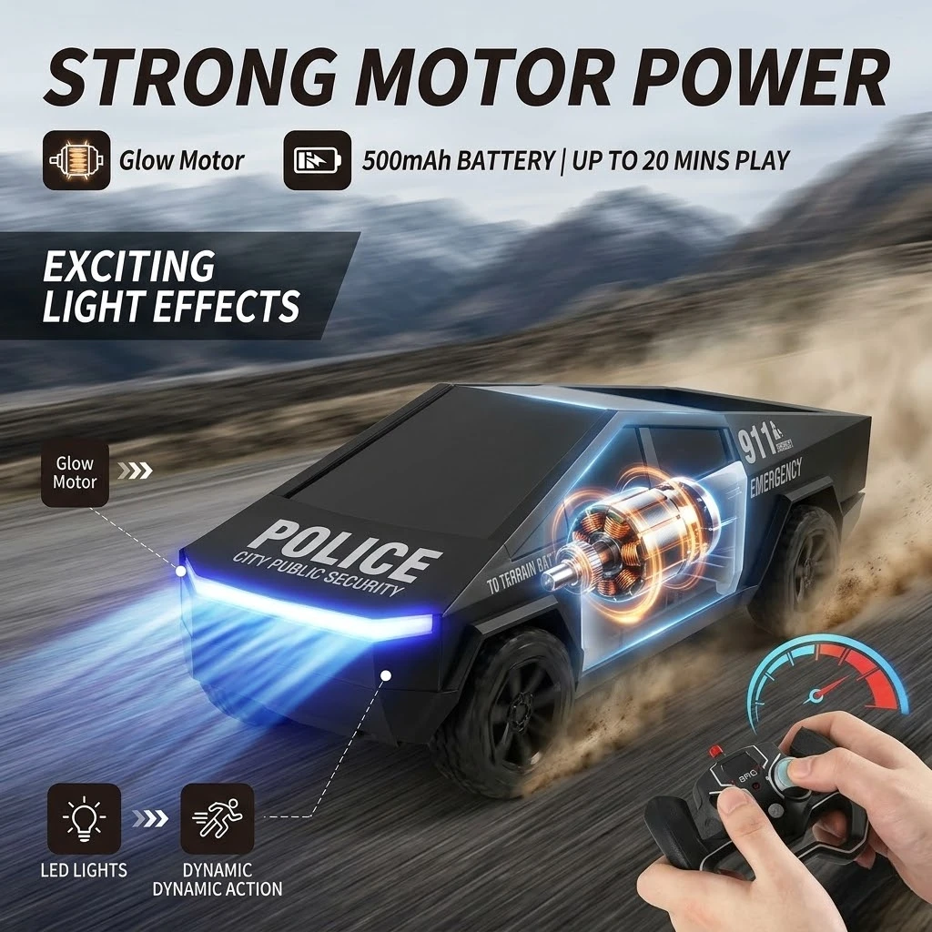 Cyber Pickup Truck na pilot 2. – Home Security Police recenzja i cena