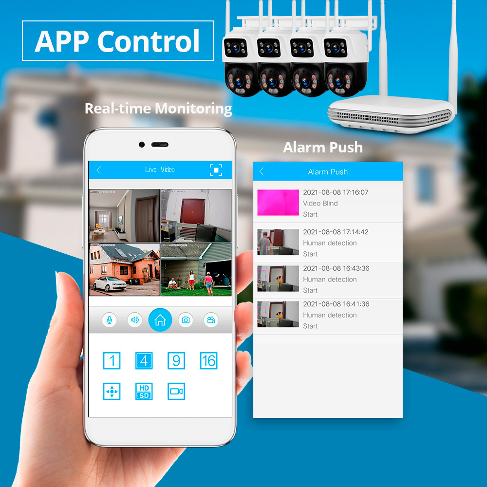 KERUI Wodoodporny 6MP HD Bezpr – Home Security Blink recenzja i cena