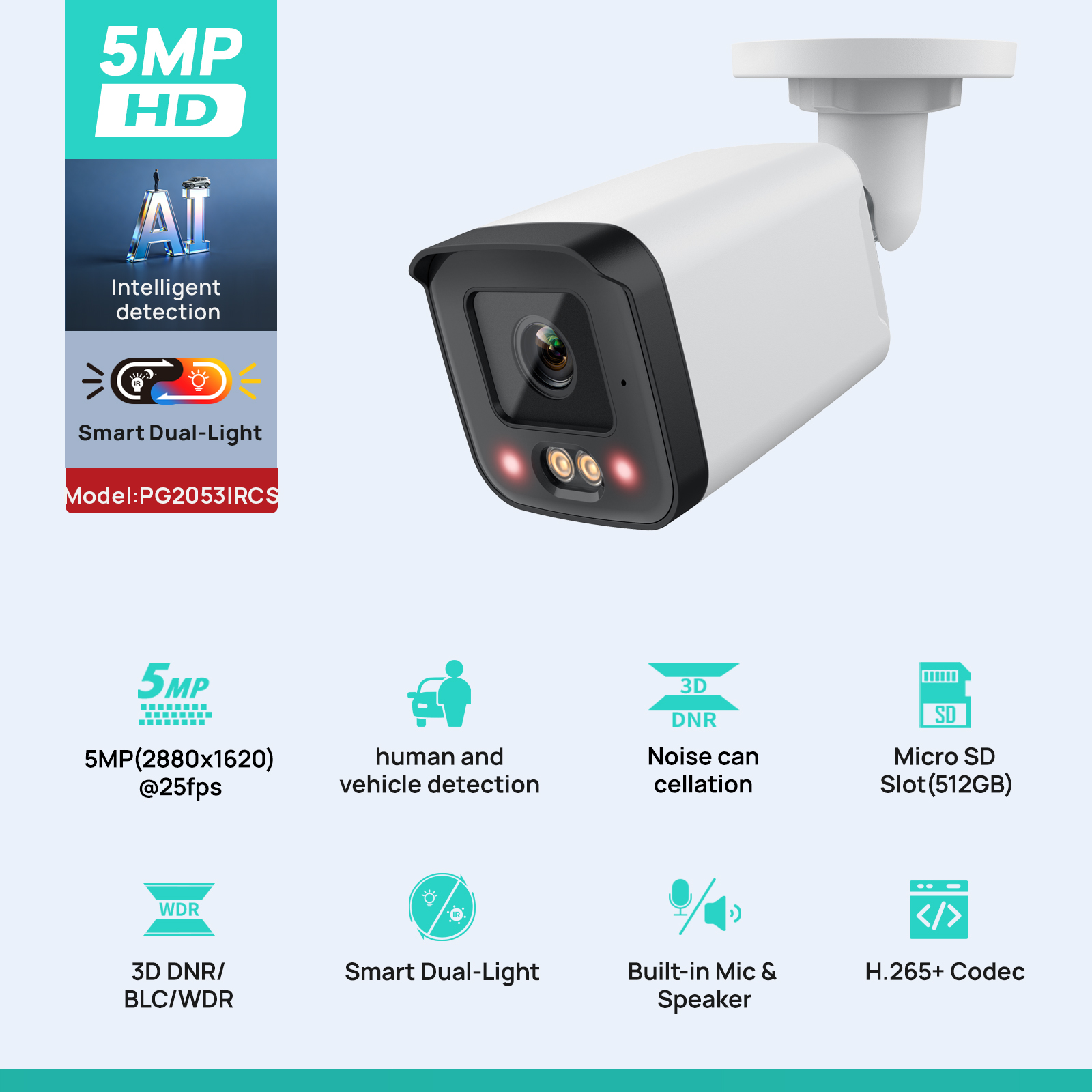 Kamera IP VIKYLIN 5MP Smart Du – Home Security Service recenzja i cena