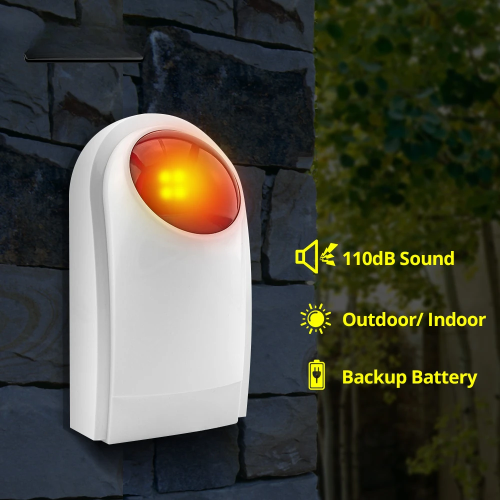 Bezprzewodowa zewnętrzna syren – Home Security Siren recenzja i cena
