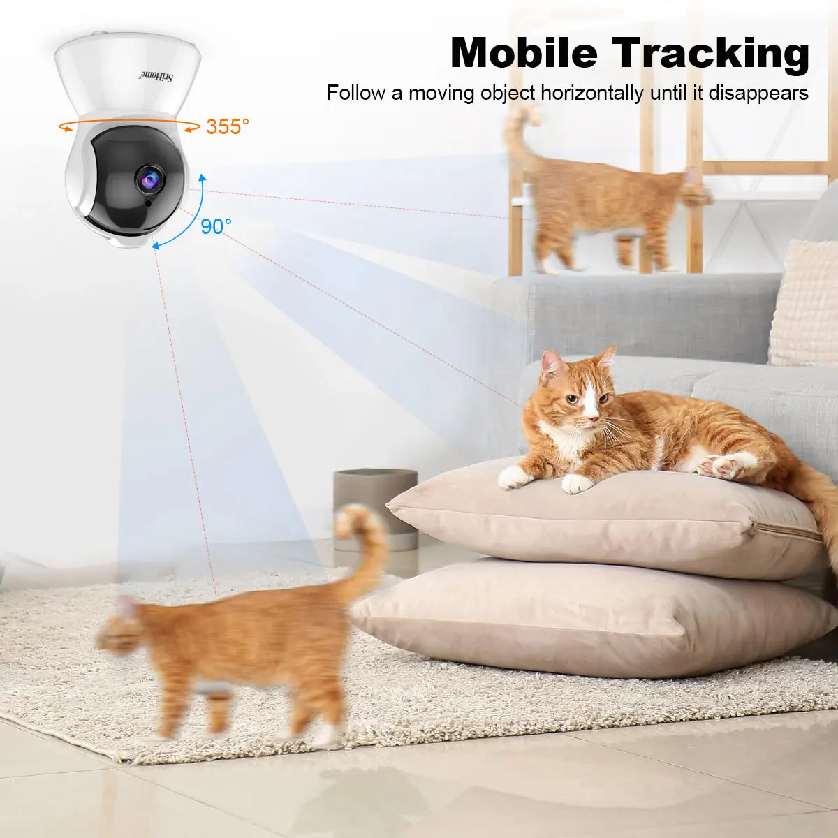 Kamera WiFi Srihome SH025 Inte – Home Security No Subscription recenzja i cena