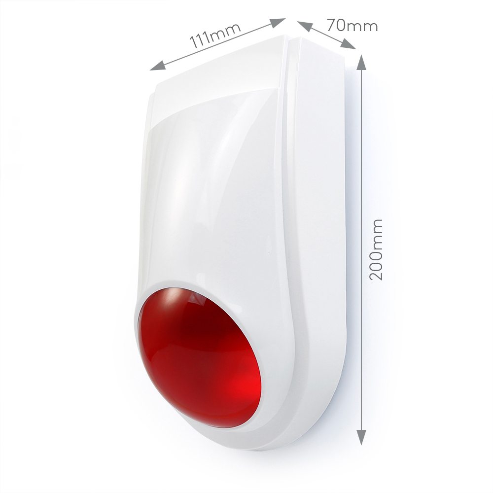 Bezprzewodowa syrena błyskowa  – Home Security Siren recenzja i cena
