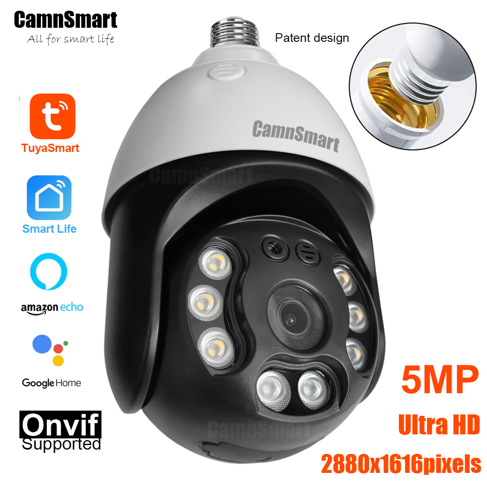 Camnsmart Tuya 5MP Alexa Wifi  – Home Security Kamera recenzja i cena