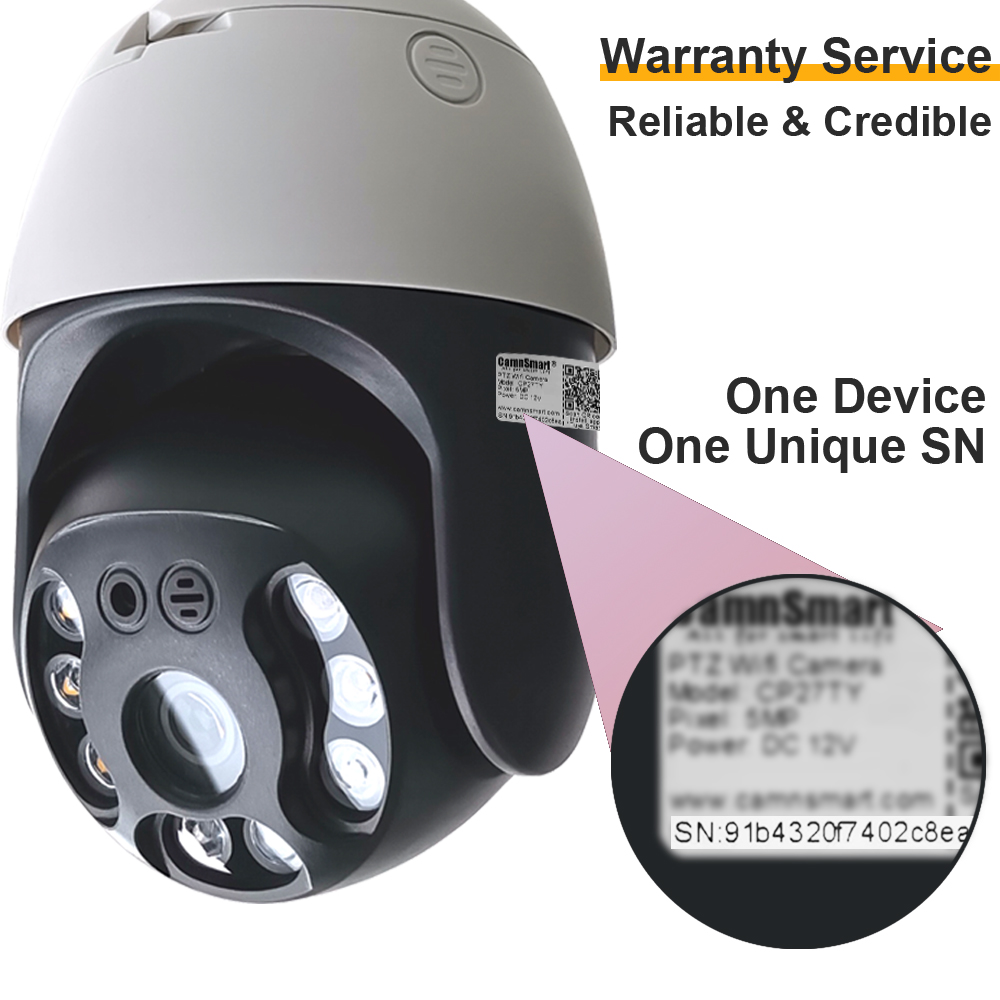 Camnsmart Tuya 5MP Alexa Wifi  – Home Security Kamera recenzja i cena