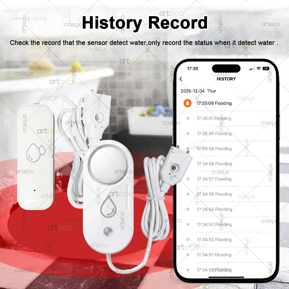 Czujnik wycieku wody Zigbee, a – Home Security Siren recenzja i cena