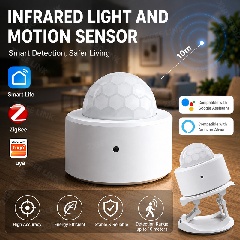 Czujnik ruchu PIR ZigBee 3.0,  – Home Security Device recenzja i cena