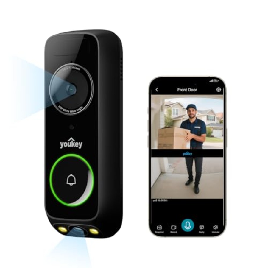Bezprzewodowy dzwonek do drzwi – Home Security No Subscription recenzja i cena