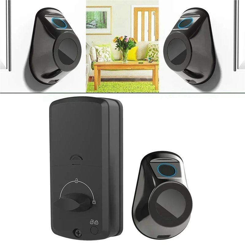 Zamek do drzwi z czytnikiem li – Home Security Options recenzja i cena