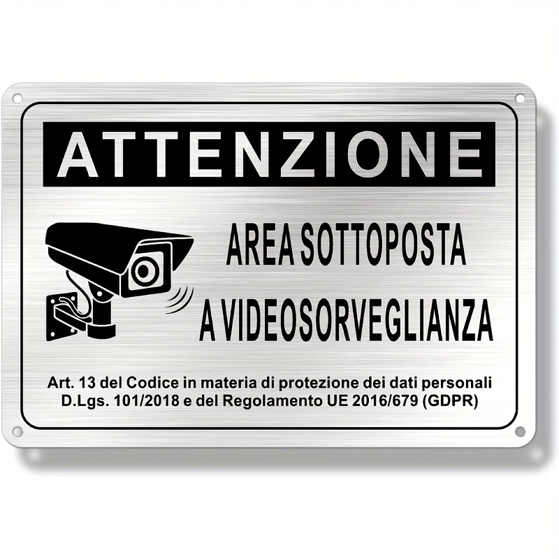 Włoski znak bezpieczeństwa 20x – Home Security Police recenzja i cena