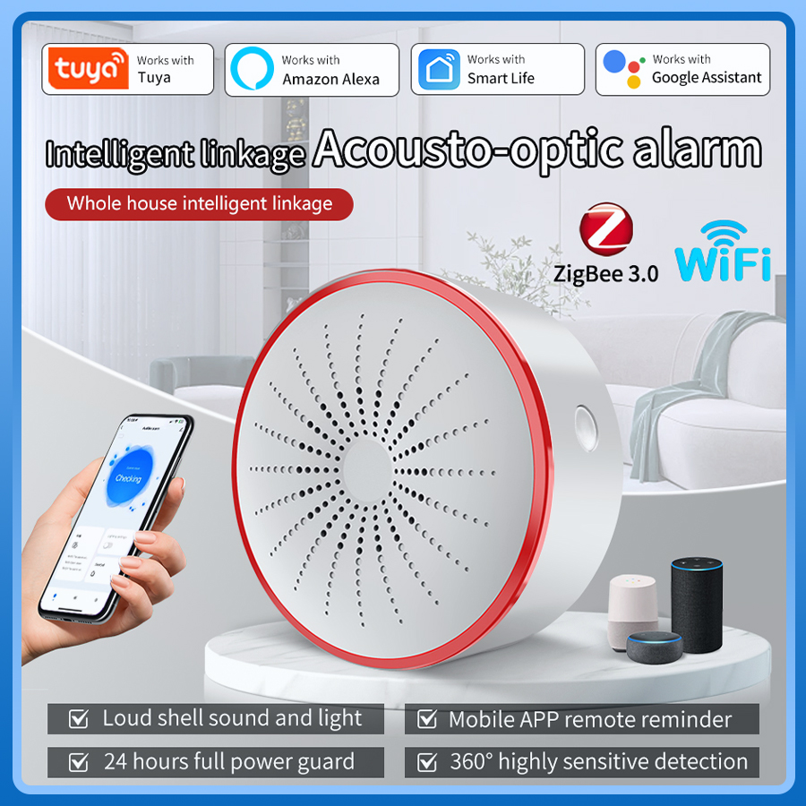 Czujnik syreny alarmowej Tuya  – Home Security Blink recenzja i cena