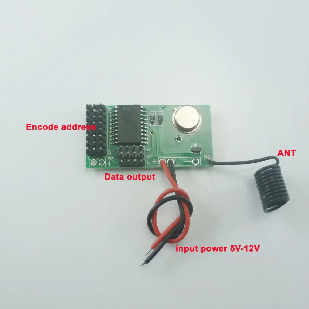 Moduł nadajnika DC 5V 12V 4-ka – Home Security Key Fob recenzja i cena